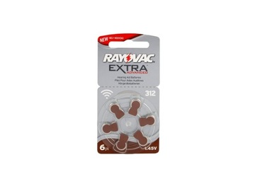 Rayovac Bateria AU312 Extra Blister 6 szt.