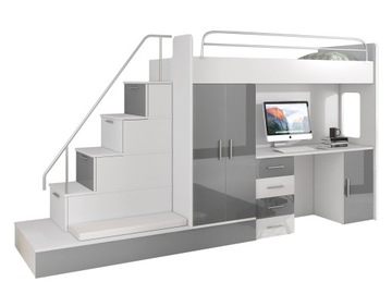фото ориг. №1, Bunk bed raj 5 with a table with a table two mattresses + free of charge seat