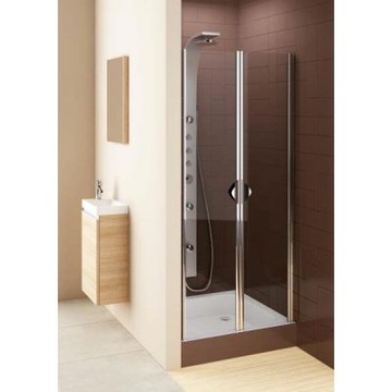 Drzwi prysznicowe Wahadłowe do wnęki 87-89cm AQUAFORM GLASS 5