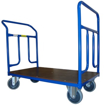 Wózek platformowy magazynowy koła pełne 300 kg