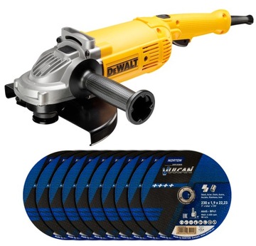 угловая шлифовальная машина 230 мм, 2200 Вт DeWalt DWE492S-QS