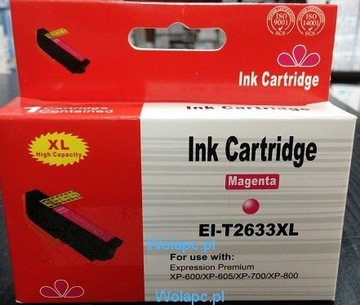 1x чернила T2621 26XL XP510 XP520 XP600 XP605 XP610