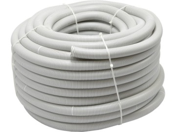 ТРУБА ГОФРИРОВАННАЯ РКГЛ 16 СЕРАЯ 320Н + ПИЛОТ АКС 444033 50М