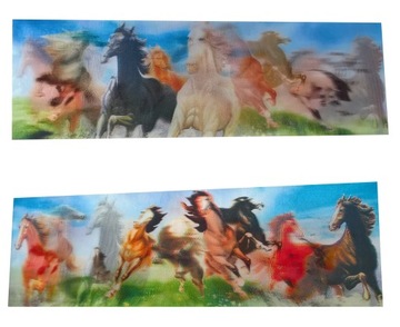 ZAKŁADKI ZAKŁADKA 3D KONIE KOŃ GALOP W BIEGU 5 15