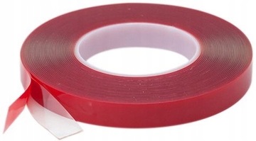 12mm BARDZO MOCNA TAŚMA ŻELOWA AKRYLOWA GRUBA 1mm