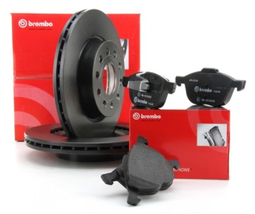Tarcze Klocki BREMBO Tył - FORD FOCUS Mk2 280mm