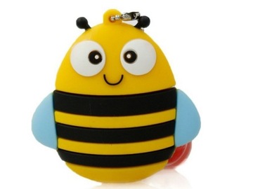 PENDRIVE USB 8 GB PSZCZÓŁKA MIŚ ZWIERZAKI OSA BEE