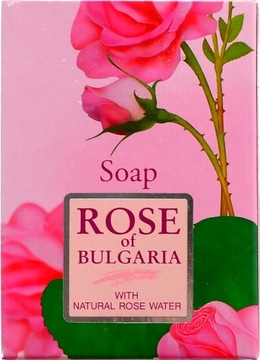 Mydło Różane w kostce Rose of Bulgaria z Płatkami i Wodą Różaną 100 g