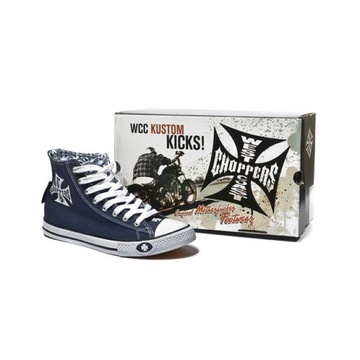 Buty motocyklowe trampki West Coast WCC navy 42