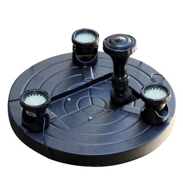 FONTANNA PŁYWAJĄCA 2,5m wys. z OŚWIETLENIEM BIAŁYM