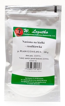 Nasiona na kiełki RZODKIEWKA 100g Legutko