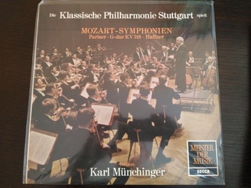 MOZART Symphonien Pariser 318 MUNCHINGER DECCA EX