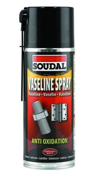 SOUDAL VASELINE SPRAY Wazelina Olej 400 ml