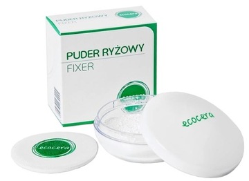 Ecocera Puder Ryżowy Fixer 15g Transparentny Mat