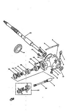 ВАЛ КАРДИАННЫЙ ВАЛ QUAD ATV 200 BASHAN KINGWAY