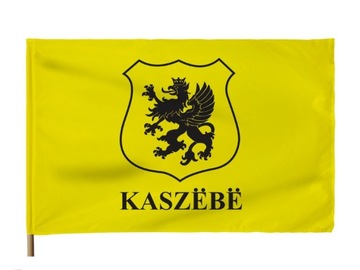 Flaga 110x70 cm Kaszub Kaszubska Kaszebe Gryf MOCNA PREMIUM