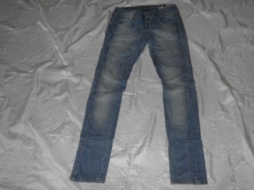 BERSHKA SPODNIE DŻINSY SKINY R.34 UK 6