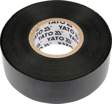 TAŚMA IZOLACJA CZARNA 20 m x25 mm x 0,19 YATO 8174