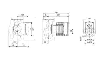 Циркуляционный насос Grundfos MAGNA3 32-120 F N б/у