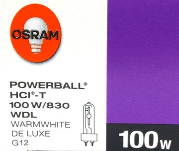 OSRAM POWERBALL HCI-T 100/830 WDL G12