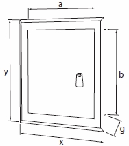 ДВЕРЬ МЕТАЛЛИЧЕСКАЯ ГРАФИТ 20x20 ЧЕРНАЯ ЧЕРНАЯ