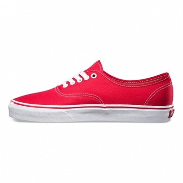 Туфли VANS U Authentic красные VEE3RED R.38.5