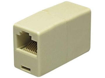 Łącznik kabli Beczka skrętka RJ-45 przedłużacz LAN