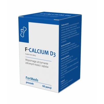 F- CALCIUM WAPŃ CYTRYNIAN Z WITAMINA D3 FORMEDS