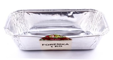FOREMKA ALUMINIOWA FOREMKI NA PASZTET 1kg KERA