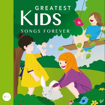 GREATEST KIDS SONGS FOREVER 4CD BOX 72 PIOSENKI DLA DZIECI Super na Prezent