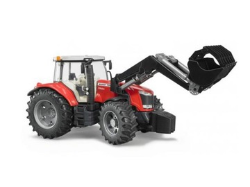 BRUDER 03047 MASSEY FERGUSON 7600 ТРАКТОР С НАГРУЗКАМИ