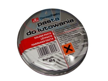 ПАЯЛЬНАЯ ПАСТА для пайки 40г AG