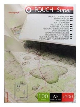 Ламинация фольга Opus A5 154x216 100mic 100 шт.