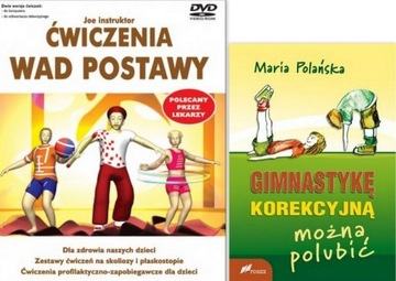 Ćwiczenia Wad Postawy DVD + GIMNASTYKA KOREKCYJNA