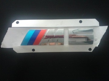 ZNACZEK EMBLEMAT NAPIS NA KLAPĘ BMW M5 ORYGINAŁ