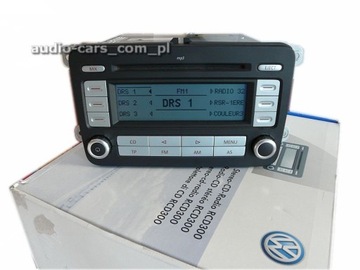 VW RCD300 MP3 GOLF PASSAT CADDY TOURAN JETTA - FV