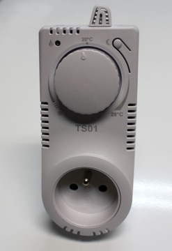 РОЗЕТКА ТЕРМОСТАТА РЕГУЛЯТОР ТЕМПЕРАТУРЫ TS01