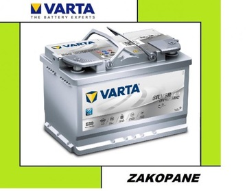 АККУМУЛЯТОР VARTA AGM 70Ач 760А СТАРТ-СТОП ТАКСИ