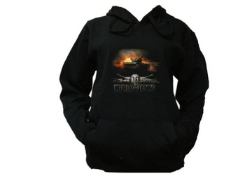 BLUZA KAPTUR World of Tanks CZOŁGI WZORY