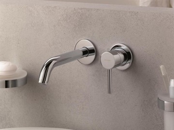 фото ориг. №6, Washbasin faucet wall-mounted hidden kludi bozz 2 holes