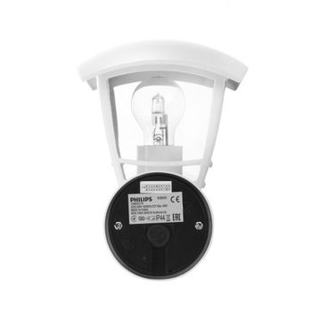 Настенный светильник Philips для сада белый E27 60 Вт
