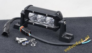 МИНИ-ПАНЕЛЬ РАБОЧЕГО СВЕТА LED 9W SLIM FLOOD 4x4