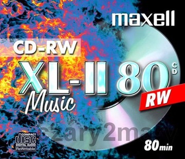 MAXELL CD-RW MUSIC XL II CD-R Audio 1 шт.