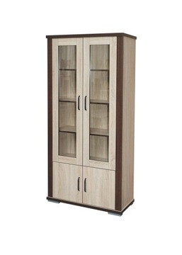 P17 PORTOS witryna 94 cm REGAŁ DĄB SONOMA półki