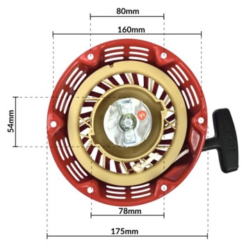 СТАРТЕР SZARPAK СТАРТЕР ДЛЯ ДВИГАТЕЛЯ HONDA GX160