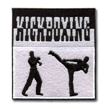 Naszywka haftowana - Kickboxing HAFT