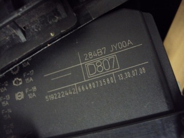 MODUL SKŘÍŇKA KOLEOS RENAULT OE 284B7JY00A
