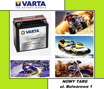 АККУМУЛЯТОР VARTA YTX20L-BS 18Ач 250А ETX20L CBTX20