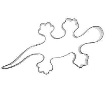 Foremka Jaszczurka 13,5 cm, wykrawacz do ciastek