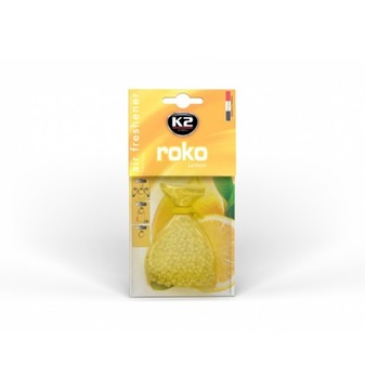 K2 ROKO LEMON 20G FRESH BAG АРОМАТНАЯ АВТОМОБИЛЬНАЯ СУМКА